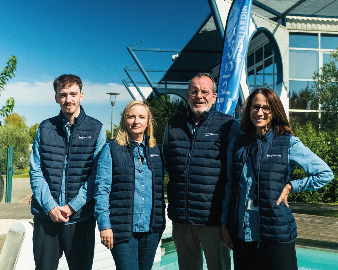 L'équipe Franchise Irripiscine